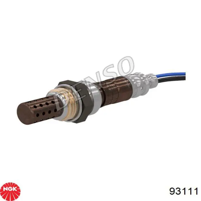 Sonda lambda, sensor de oxigênio até o catalisador 93111 NGK
