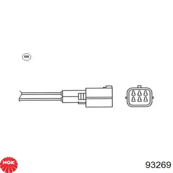 Compre LF4J188G1A Mazda Sonda lambda, sensor de oxigênio até o catalisador