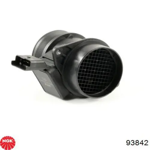 93842 NGK Sensor de fluxo (consumo) de ar, medidor de consumo M.A.F. - (Mass Airflow)