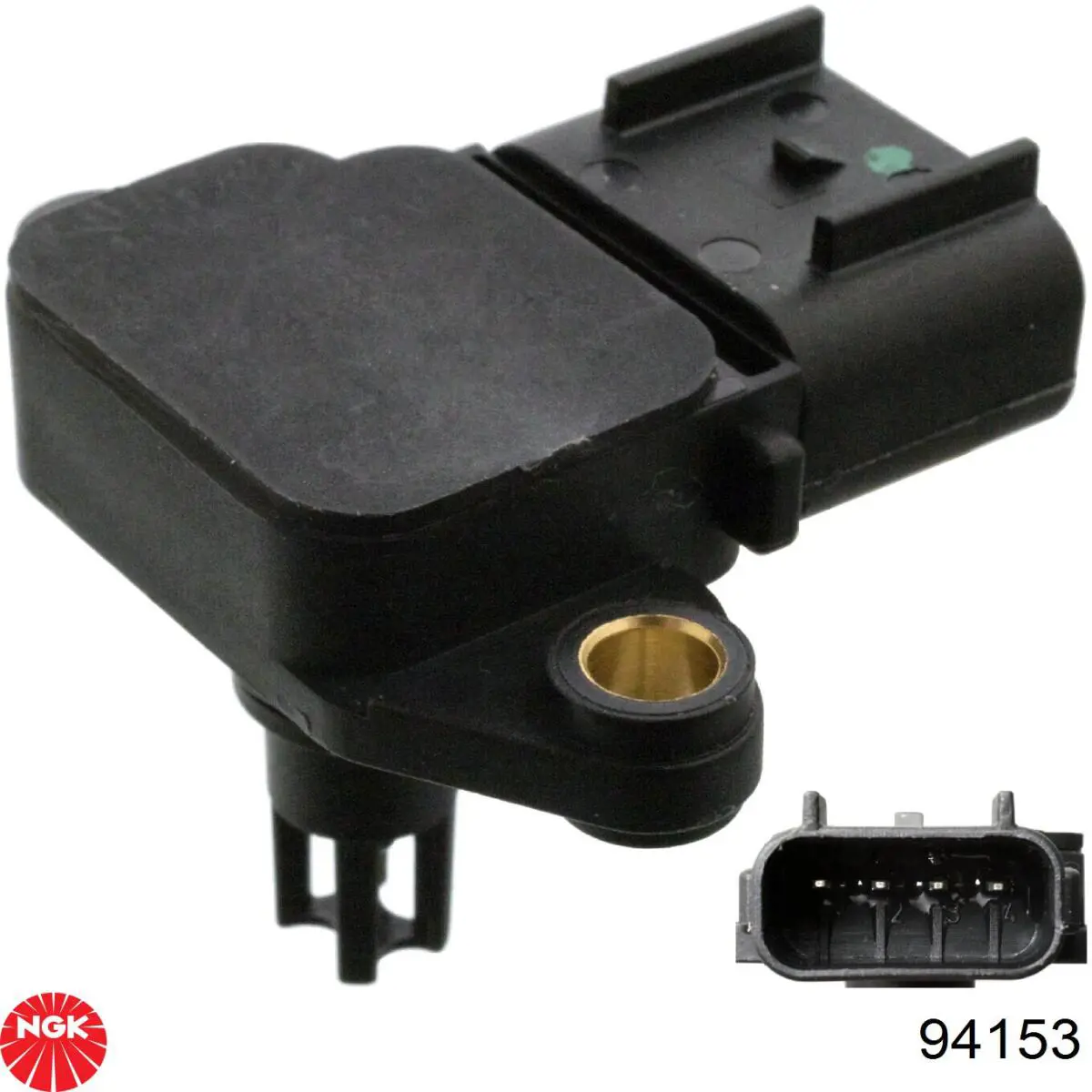 Sensor de pressão de supercompressão 94153 NGK