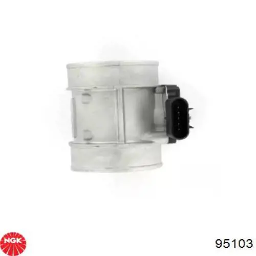 Sensor de fluxo (consumo) de ar, medidor de consumo M.A.F. - (Mass Airflow) AMMQ19781 Magneti Marelli