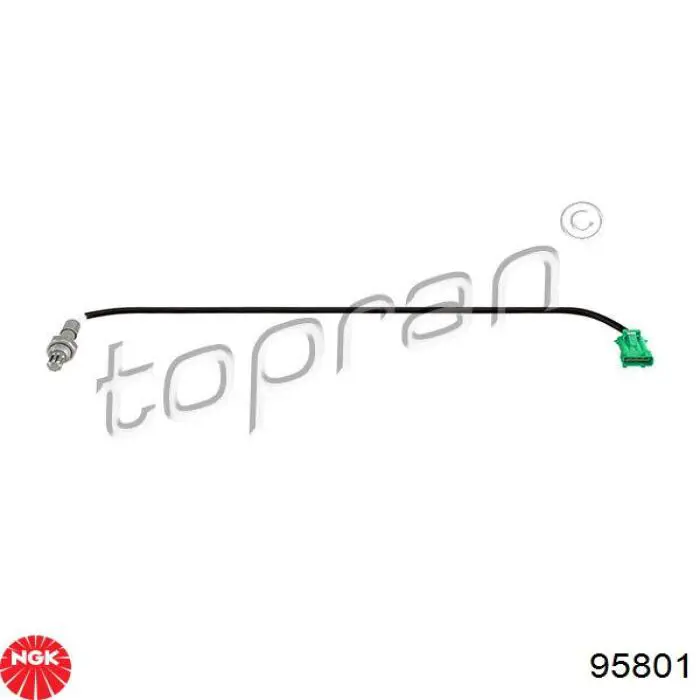 95801 NGK Sonda lambda, sensor de oxigênio