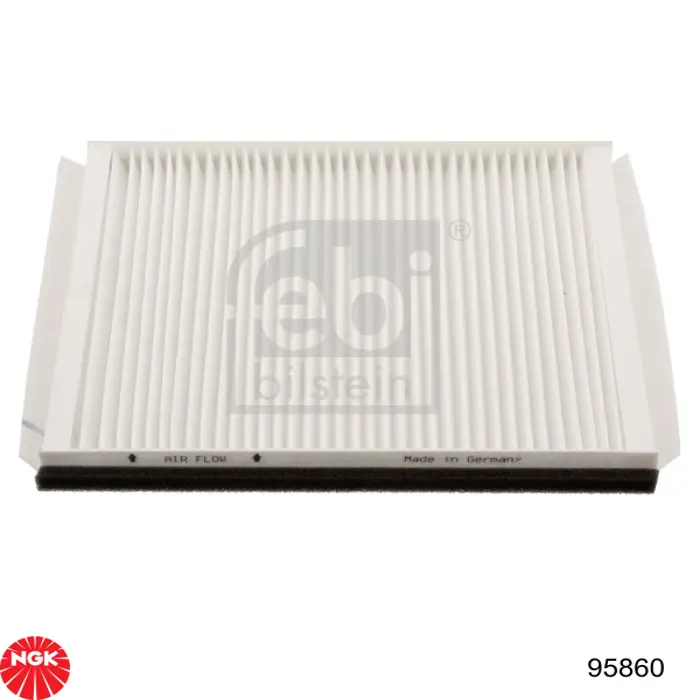 95860 NGK Sensor de fluxo (consumo) de ar, medidor de consumo M.A.F. - (Mass Airflow)
