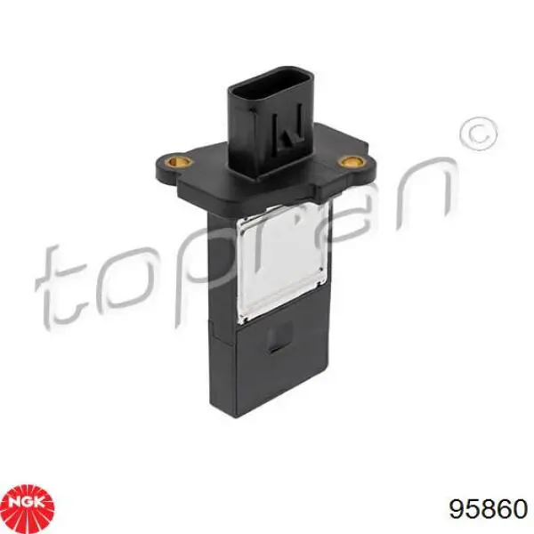 Sensor de fluxo (consumo) de ar, medidor de consumo M.A.F. - (Mass Airflow) 95860 NGK