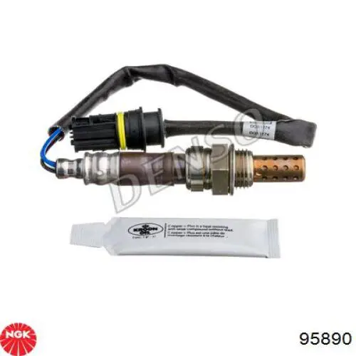 Sonda lambda, sensor esquerdo de oxigênio até o catalisador NGK 95890 preço, a partir de 46,05 USD