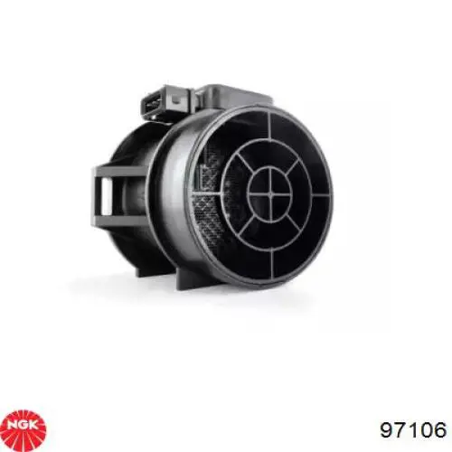 97106 NGK Sensor de fluxo (consumo) de ar, medidor de consumo M.A.F. - (Mass Airflow)