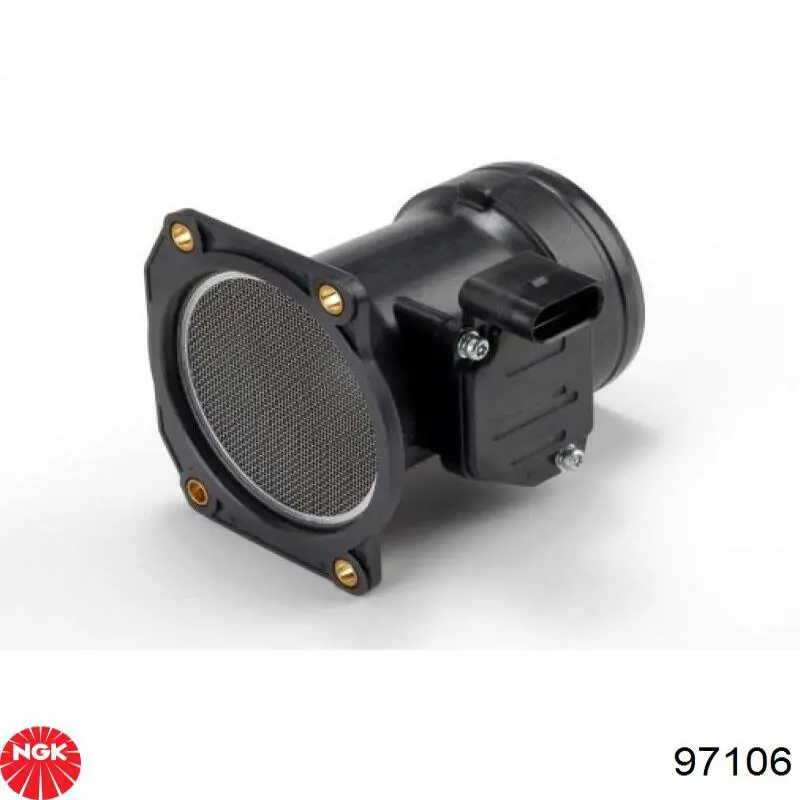Compre 97106 NGK Sensor de fluxo (consumo) de ar, medidor de consumo M.A.F. - (Mass Airflow)