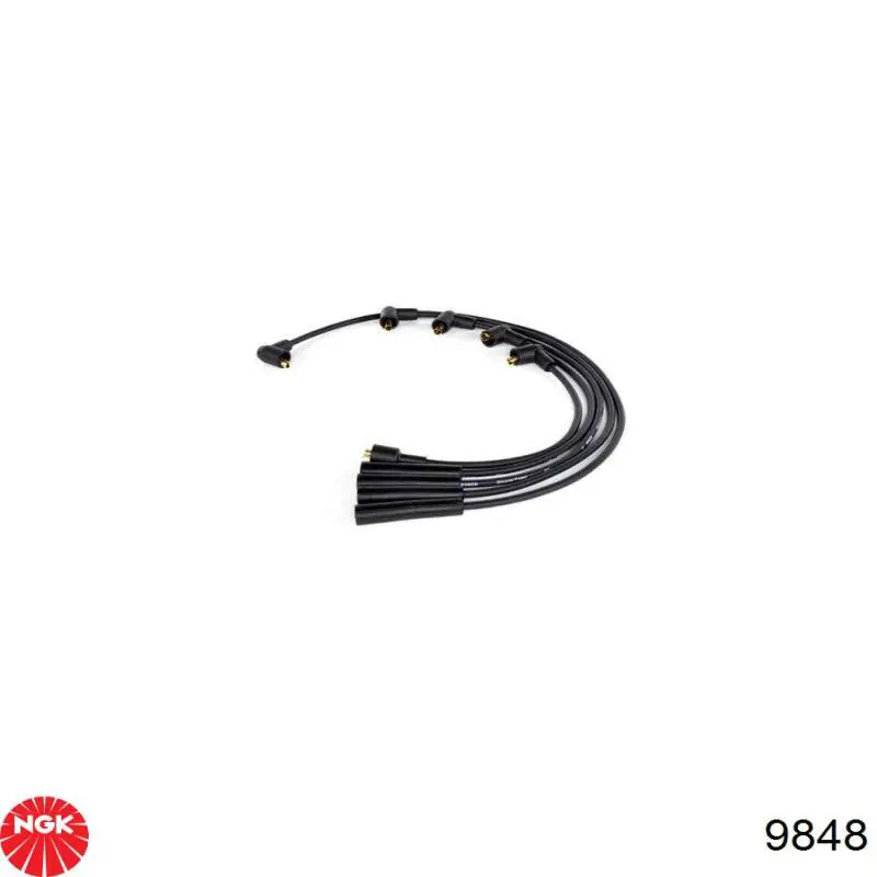 Compre 9848 NGK Fios de alta voltagem, kit