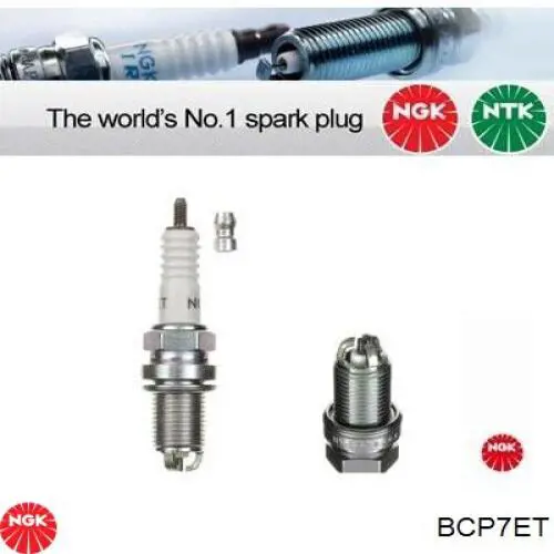 Vela de ignição BCP7ET NGK