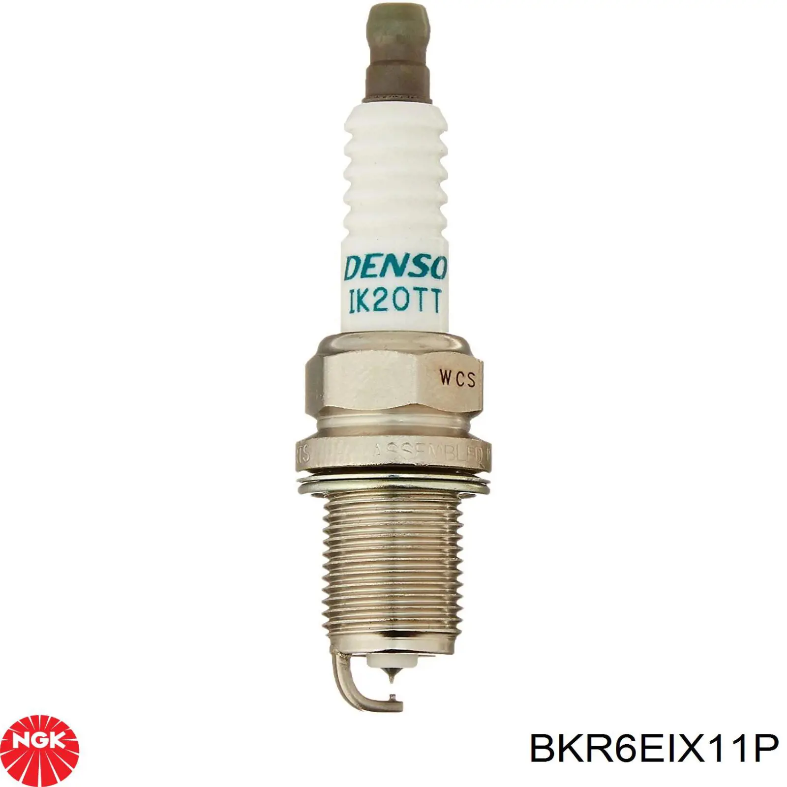 Vela de ignição BKR6EIX11P NGK