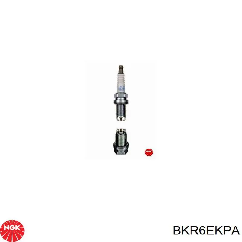 Vela de ignição BKR6EKPA NGK