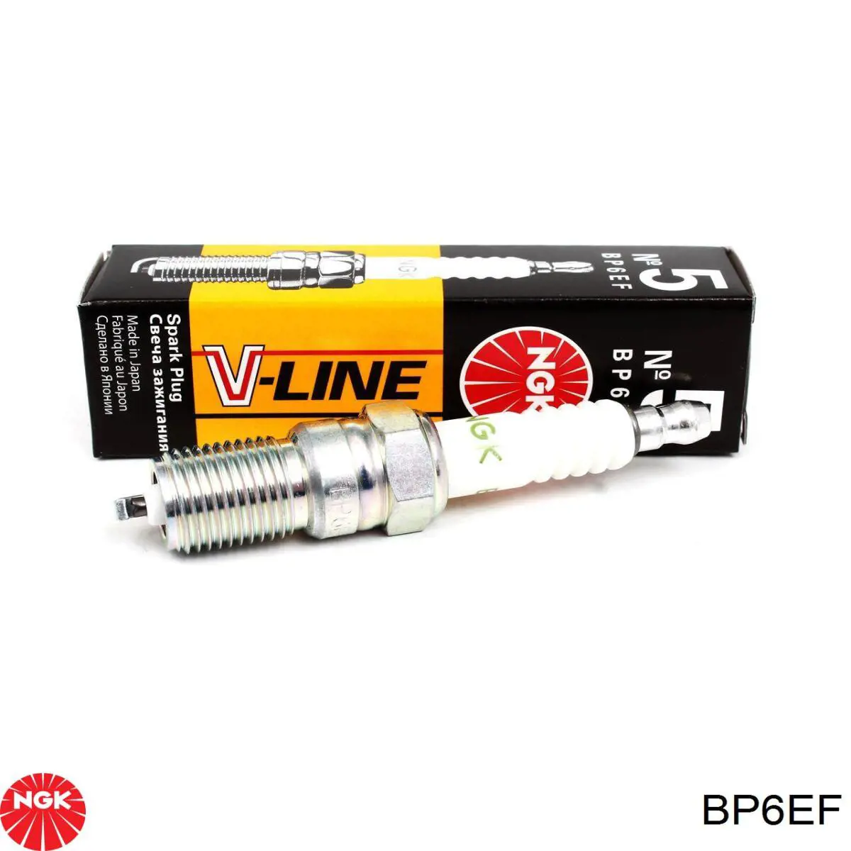 Vela de ignição BP6EF NGK