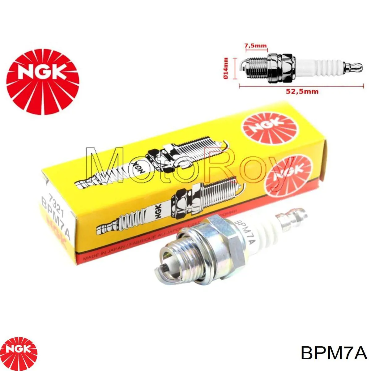 Compre BPM7A NGK Vela de ignição