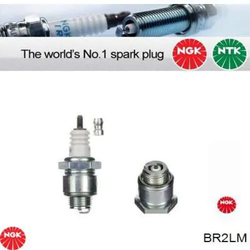 Vela de ignição NGK BR2LM