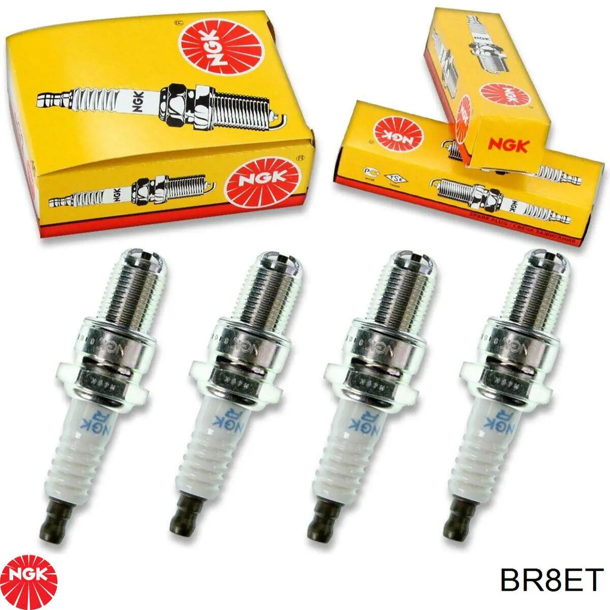 Vela de ignição NGK BR8ET preço, a partir de 9,12 USD