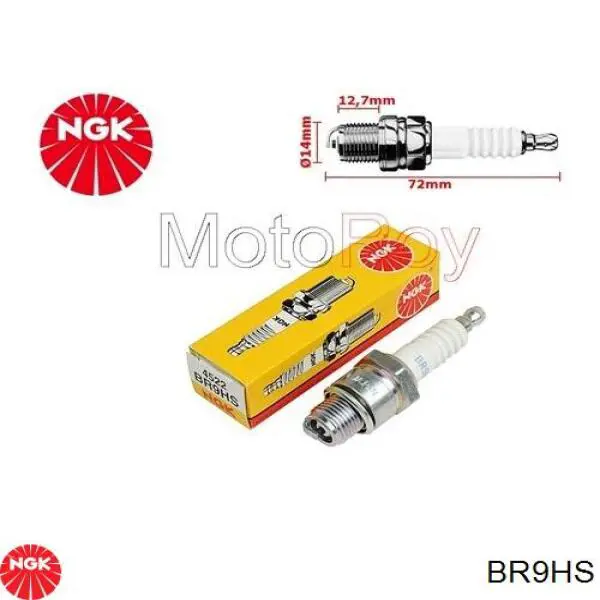 Vela de ignição BR9HS NGK