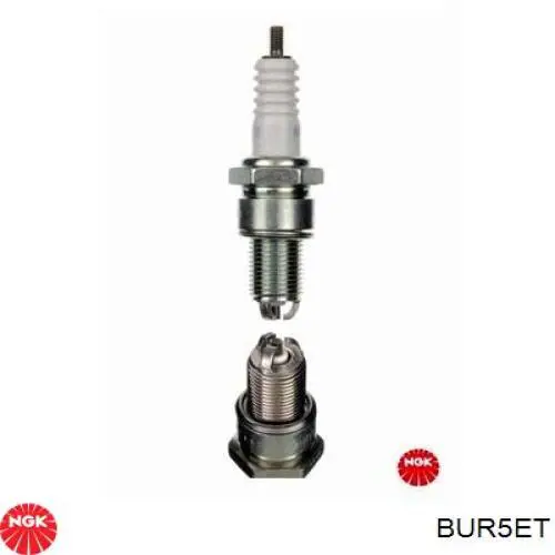 BUR5ET NGK Vela de ignição