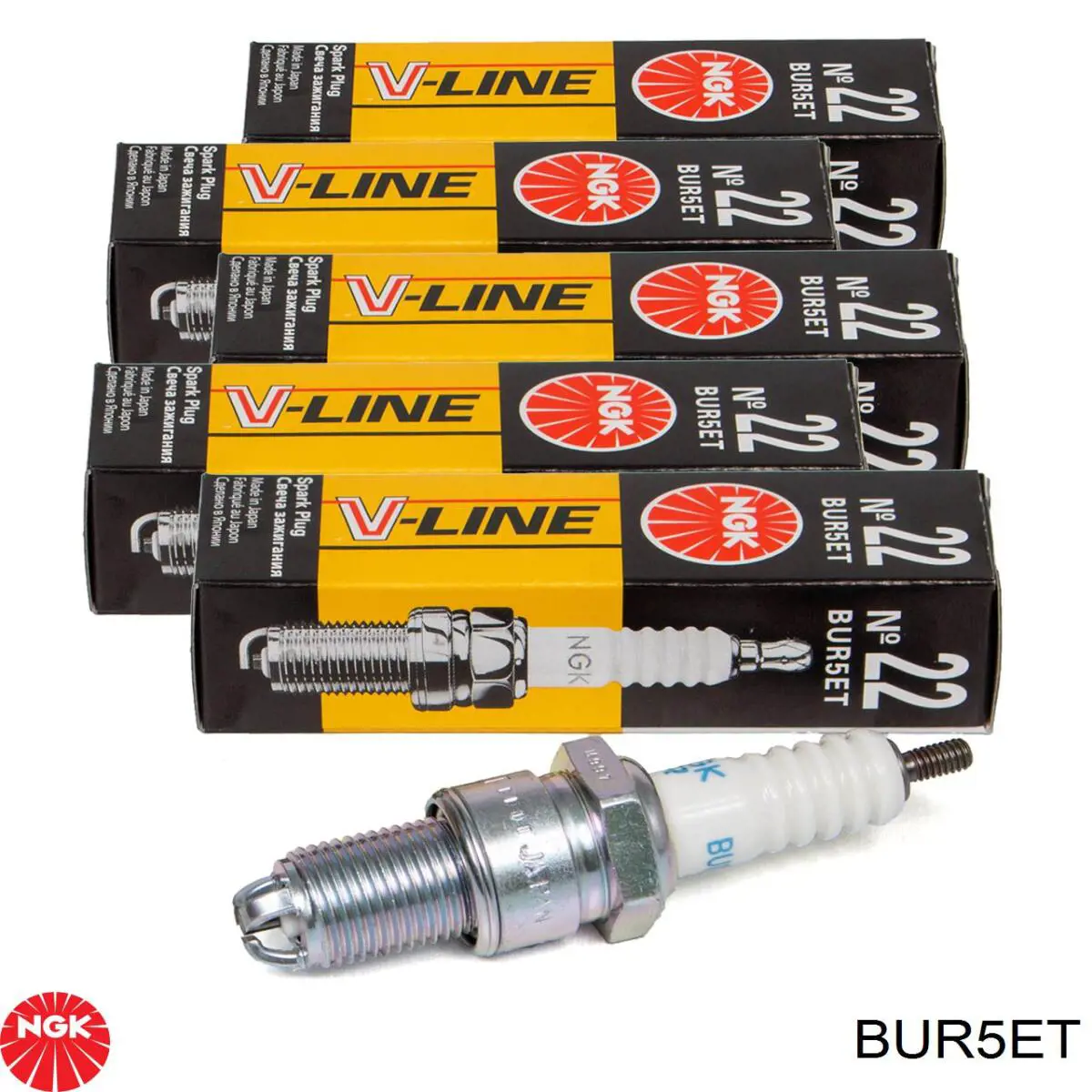 Vela de ignição NGK BUR5ET preço, a partir de 7,18 USD