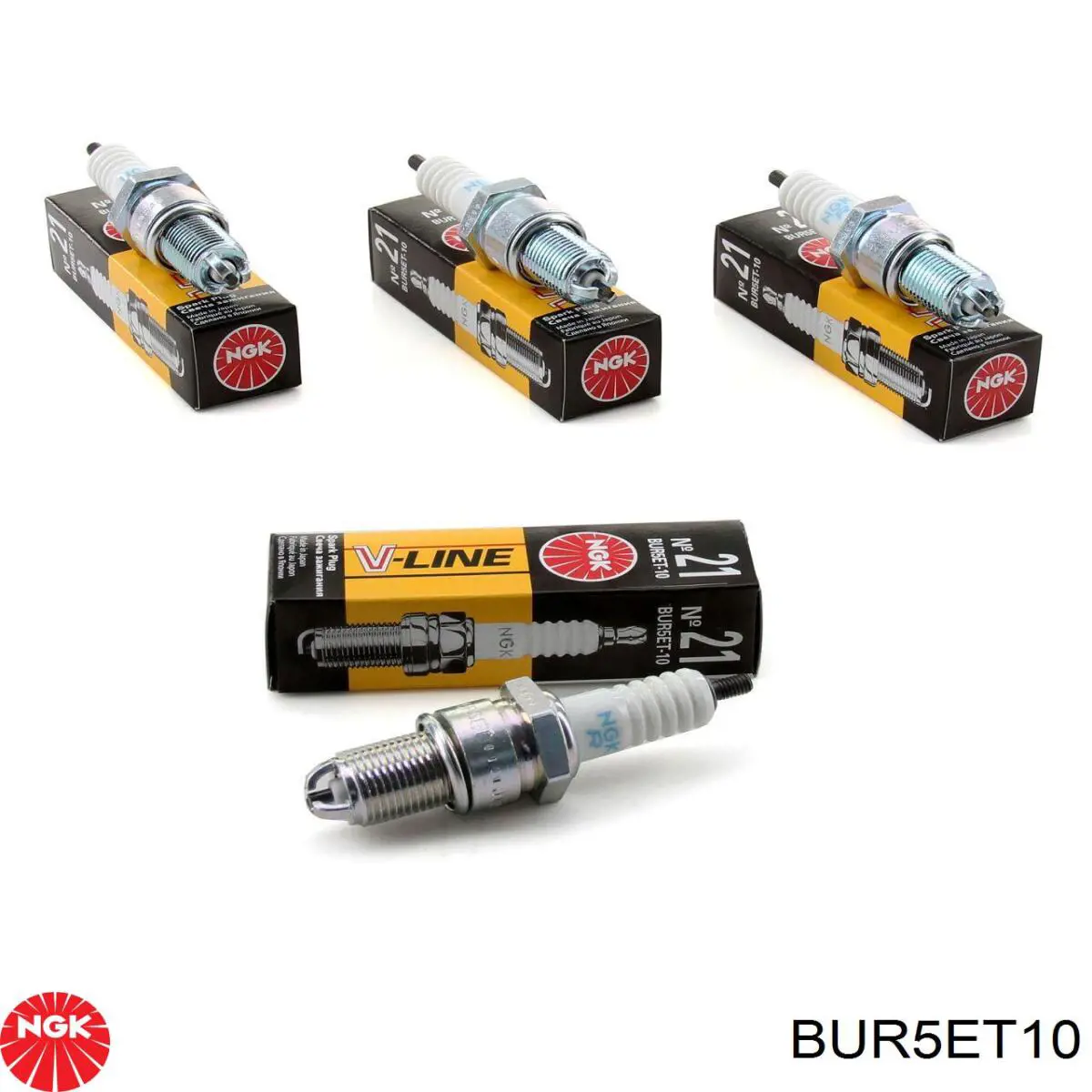 Vela de ignição BUR5ET10 NGK