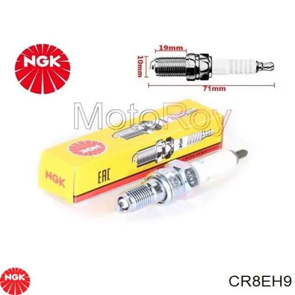 CR8EH9 NGK Vela de ignição