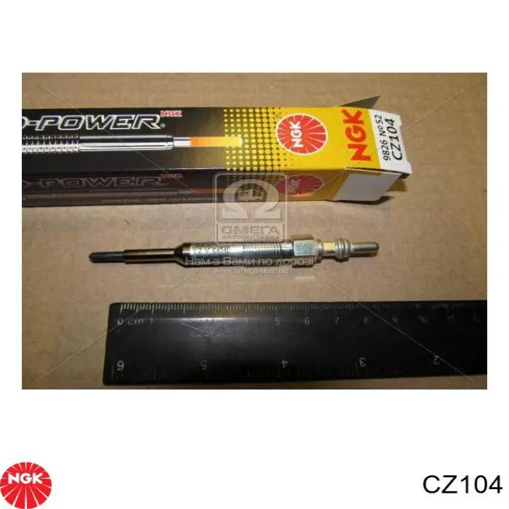 Vela de incandescência NGK CZ104