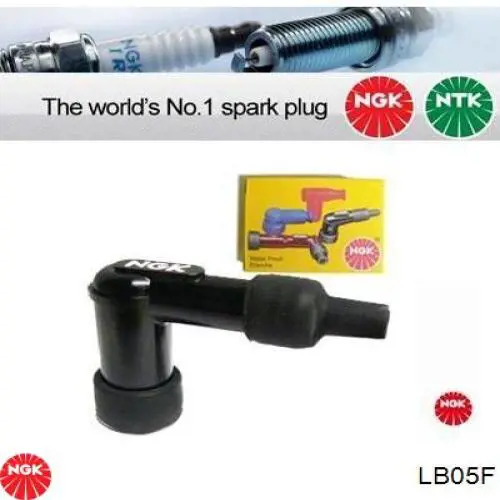 LB05F NGK Ponta da vela de ignição