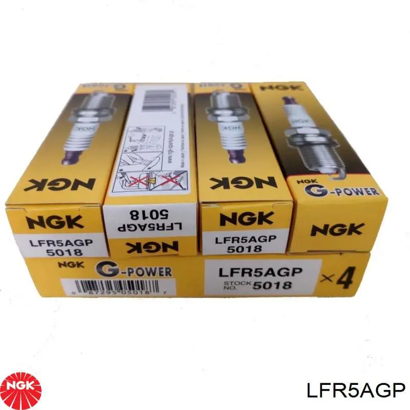 LFR5AGP NGK Vela de ignição