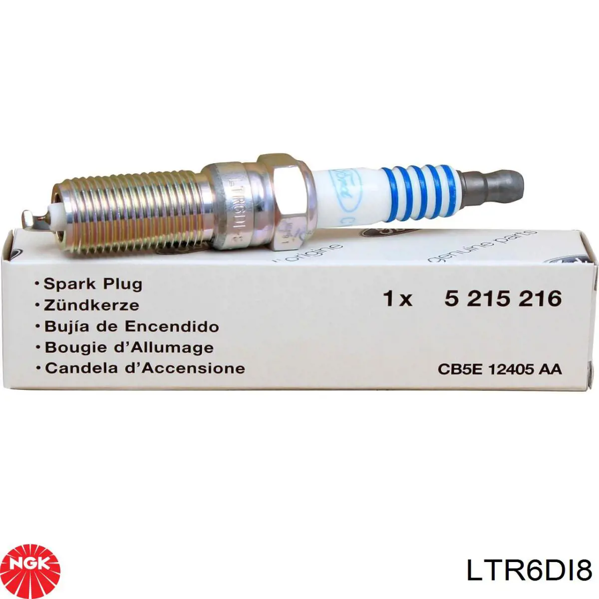 LTR6DI8 NGK Vela de ignição