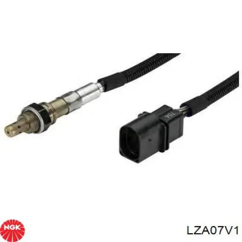 Compre LZA07V1 NGK Sonda lambda, sensor de oxigênio até o catalisador