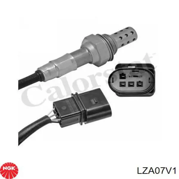 Sonda lambda, sensor de oxigênio até o catalisador LZA07V1 NGK