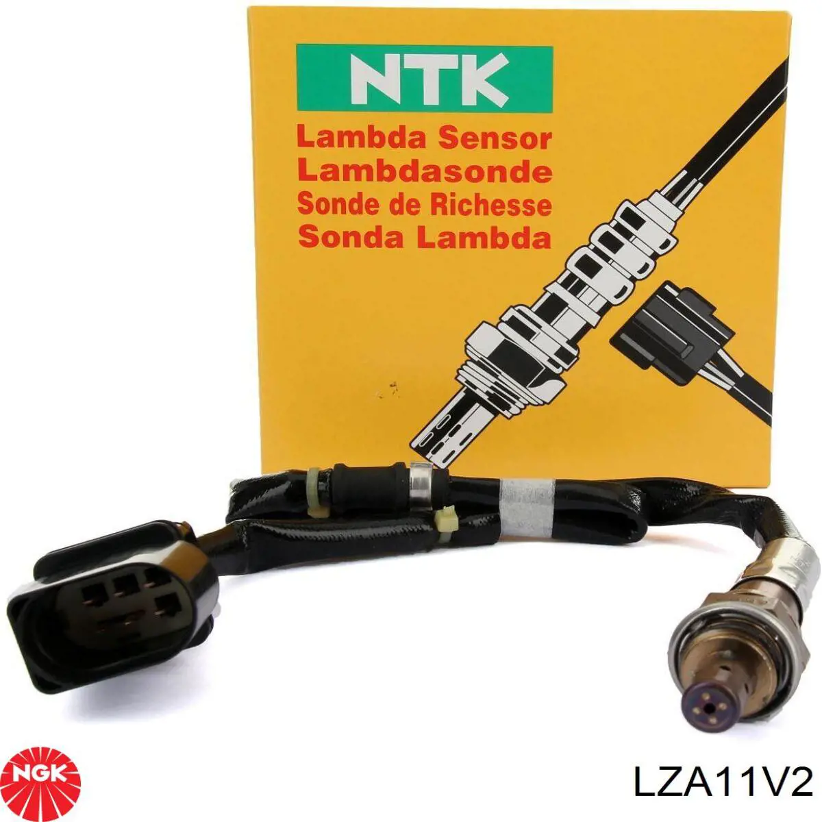 Compre LZA11V2 NGK Sonda lambda, sensor de oxigênio até o catalisador