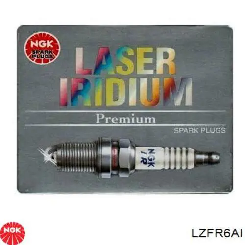 Vela de ignição LZFR6AI NGK