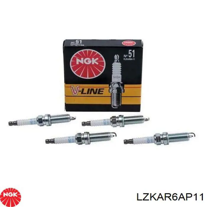 Vela de ignição NGK LZKAR6AP11 preço, a partir de 12,07 USD
