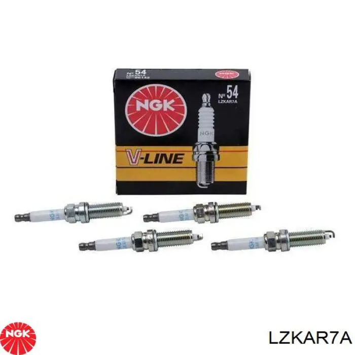 Vela de ignição LZKAR7A NGK