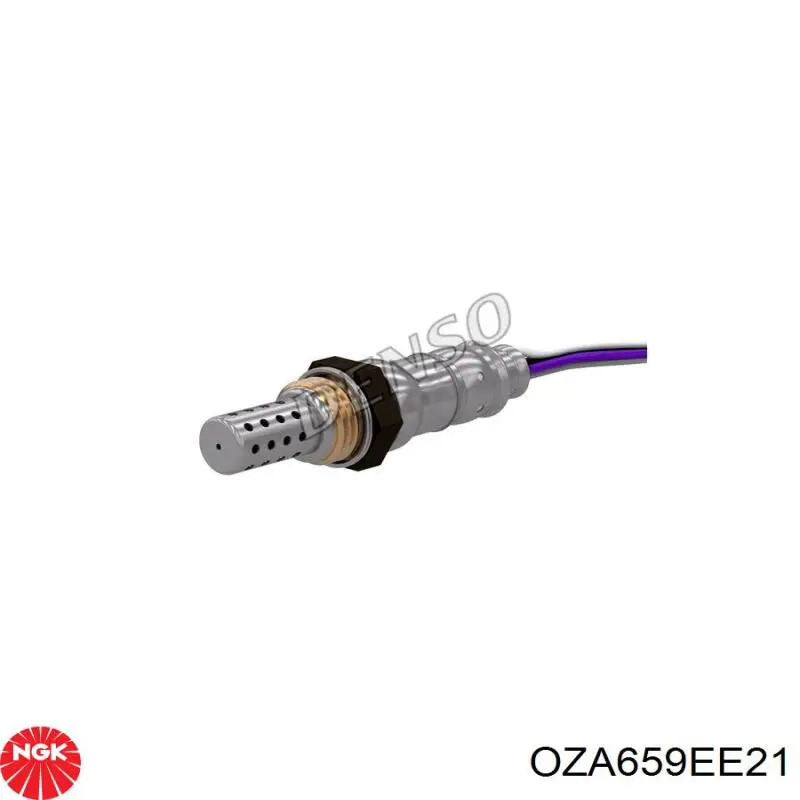 Sonda lambda, sensor de oxigênio depois de catalisador OZA659EE21 NGK