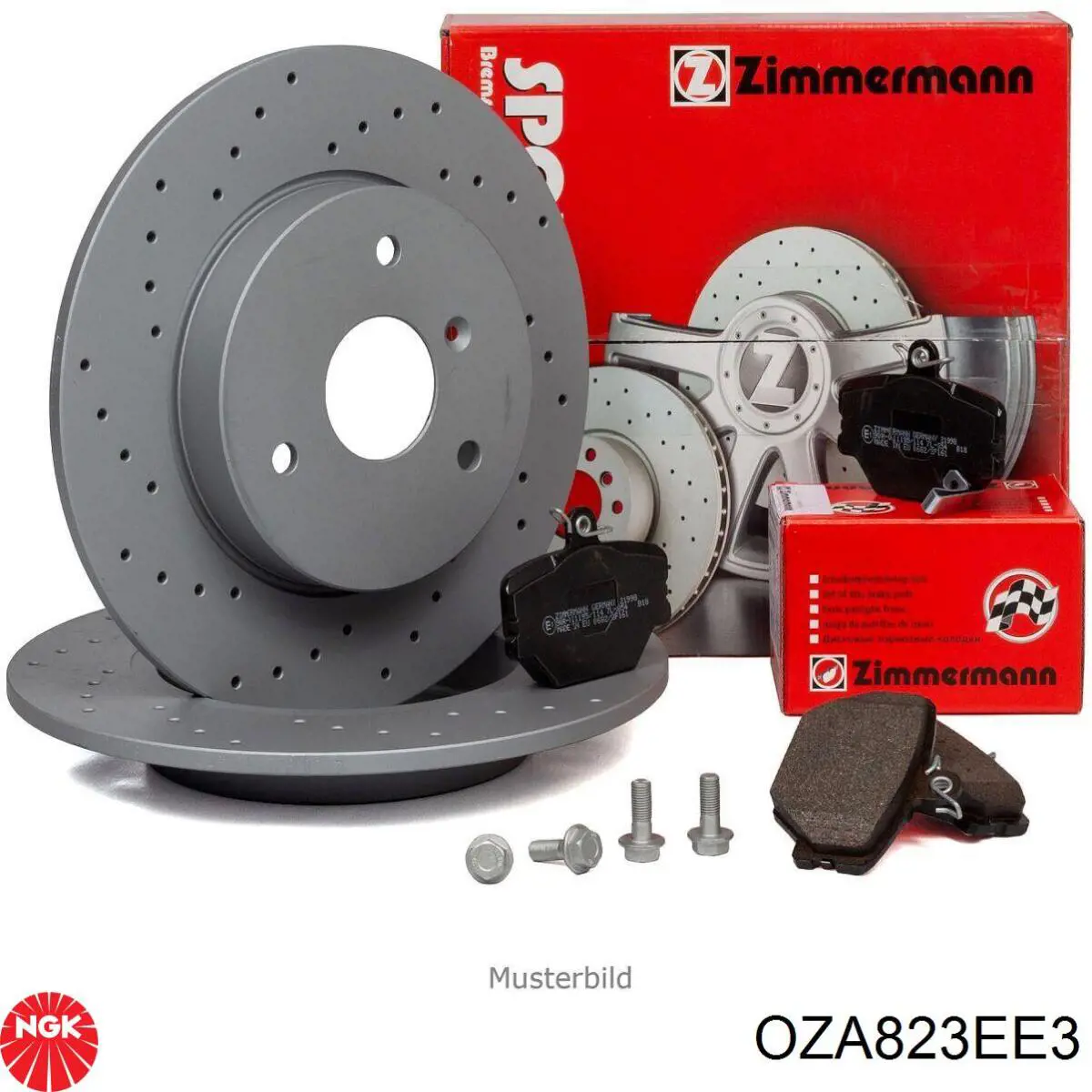 Sonda lambda, sensor de oxigênio NGK OZA823EE3 preço, a partir de 79,06 USD