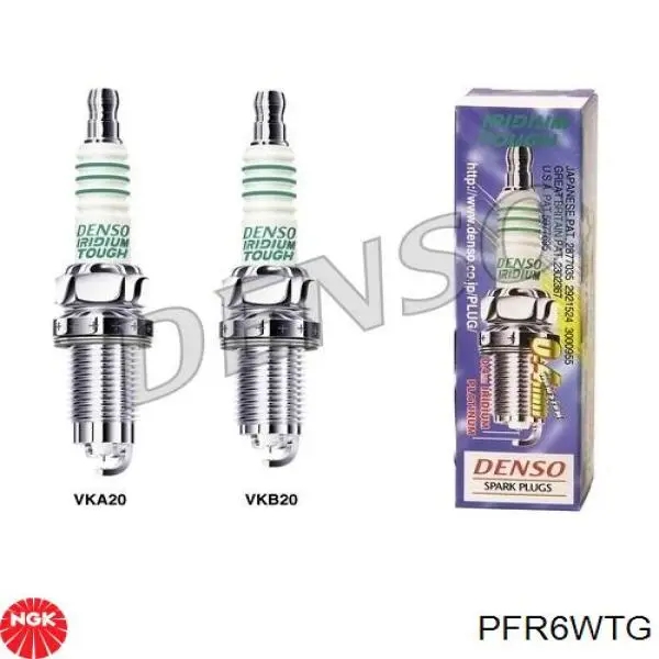 Vela de ignição PFR6WTG NGK