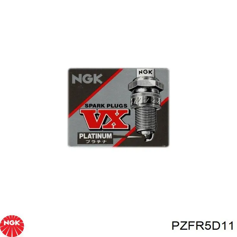 Vela de ignição PZFR5D11 NGK