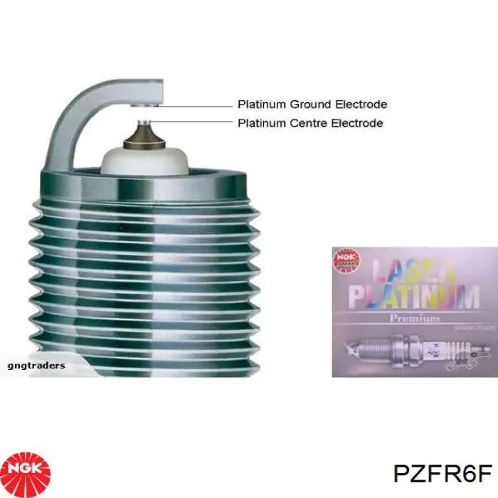 PZFR6F NGK Vela de ignição