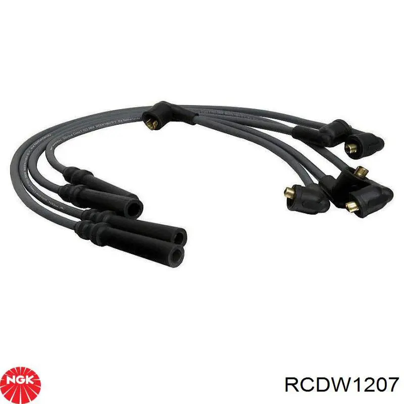 Fios de alta voltagem, kit RCDW1207 NGK