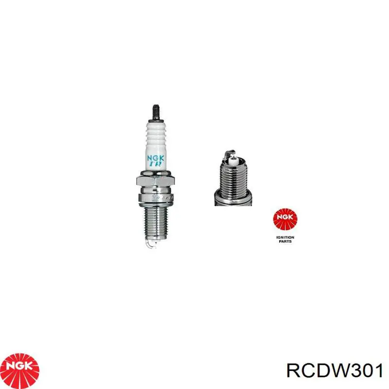 Compre RCDW301 NGK Fios de alta voltagem, kit