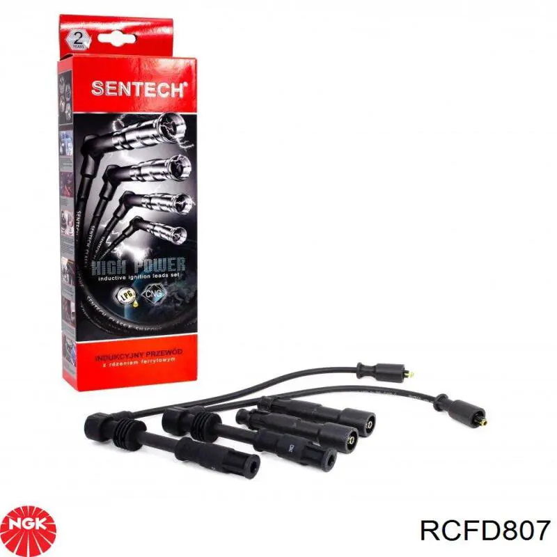 Fios de alta voltagem, kit NGK RCFD807 preço, a partir de 28,78 USD