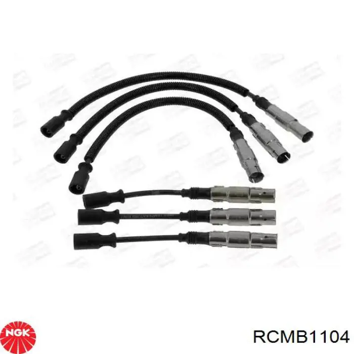 Fios de alta voltagem, kit NGK RCMB1104