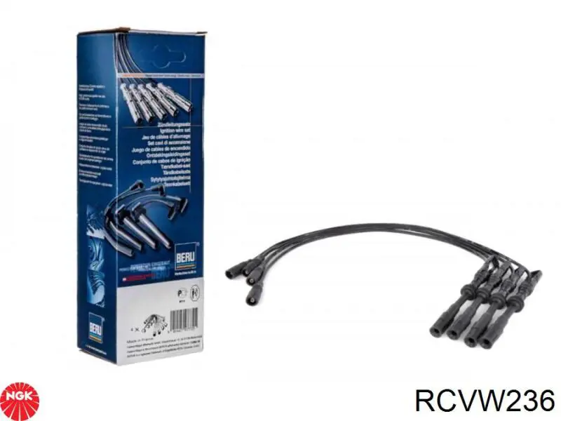 RCVW236 NGK Fios de alta voltagem, kit
