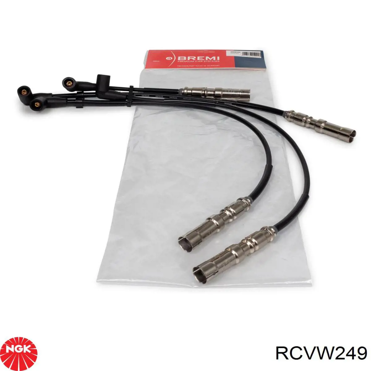 Fios de alta voltagem, kit NGK RCVW249 preço, a partir de 64,43 USD