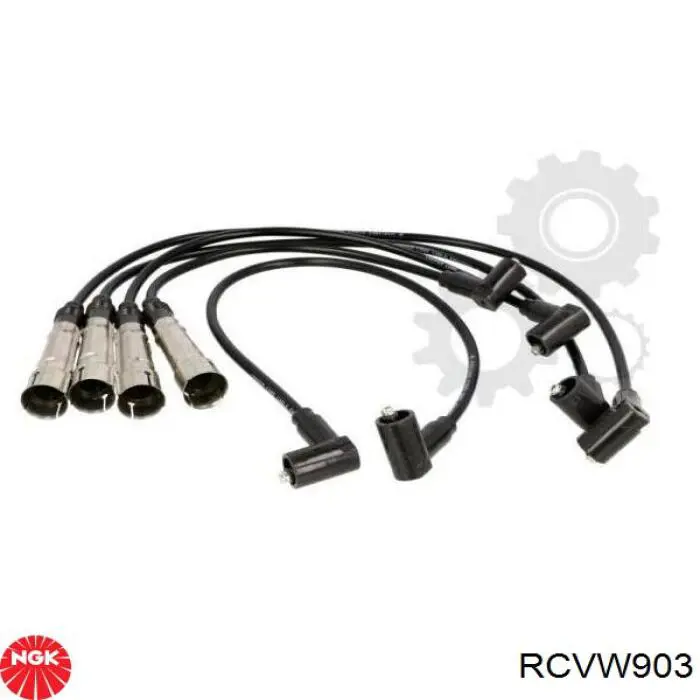 Fios de alta voltagem, kit RCVW903 NGK
