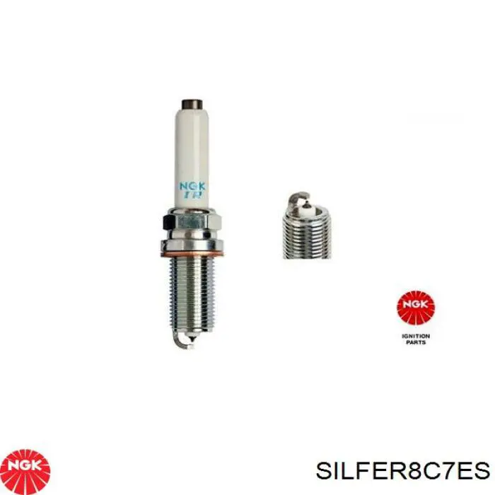 SILFER8C7ES NGK Vela de ignição