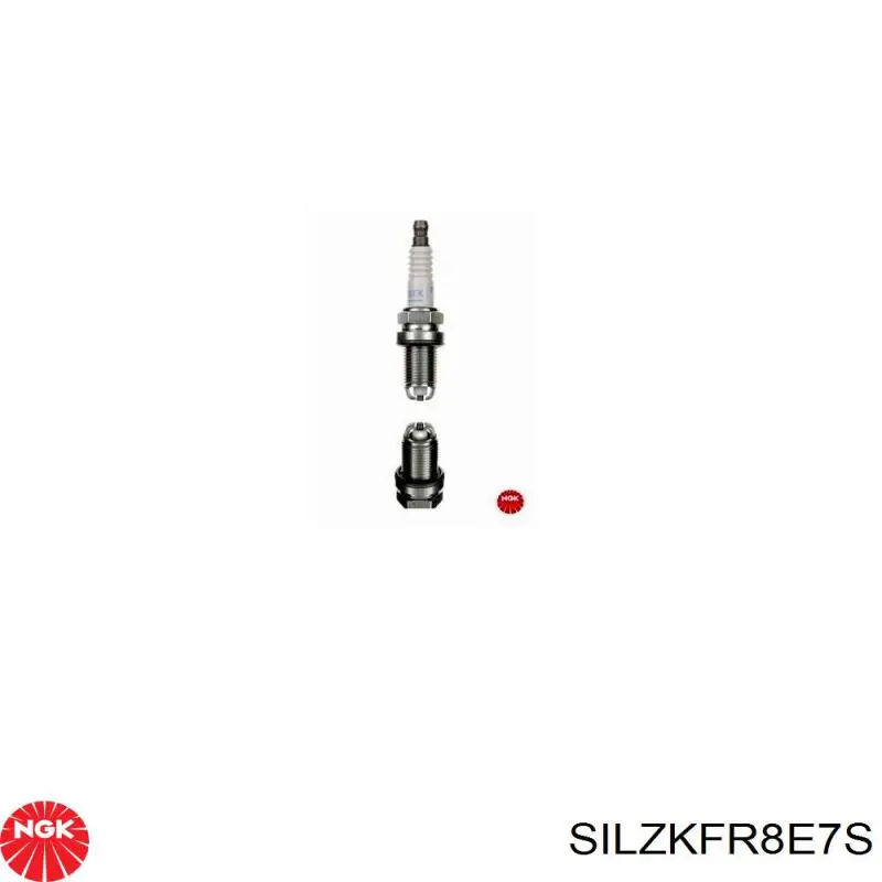 Vela de ignição SILZKFR8E7S NGK