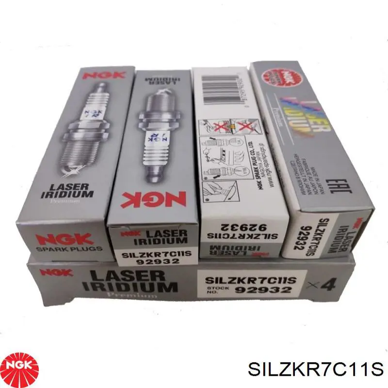 Vela de ignição NGK SILZKR7C11S preço, a partir de 27,19 USD