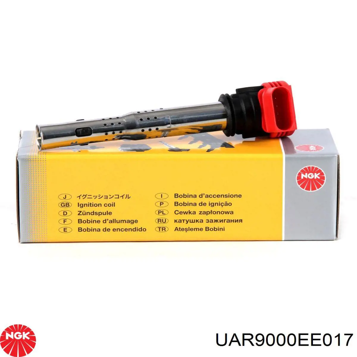 Sonda lambda, sensor de oxigênio até o catalisador UAR9000EE017 NGK
